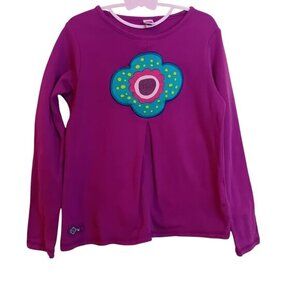 Little Girls Tuc Tuc Floral Flower Pleated Long Sleeve Top Winter Warm Size‎ 6A
